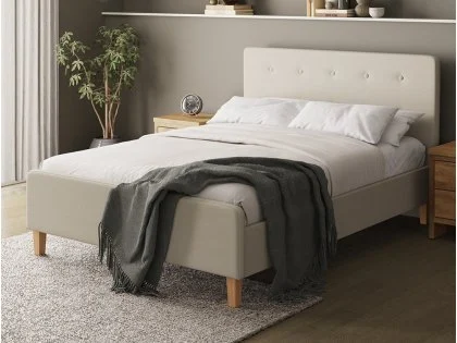 GFW Ashbourne Natural Fabric Bed Frame GFW Ashbourne Natural Fabric Bed Frame