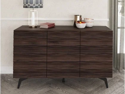 GFW Bantham Walnut 3 Door Sideboard GFW Bantham Walnut 3 Door Sideboard