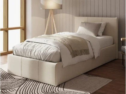 GFW Ecuador Natural Hopsack Fabric Side Lift Ottoman Bed Frame GFW Ecuador Natural Hopsack Fabric Side Lift Ottoman Bed Frame