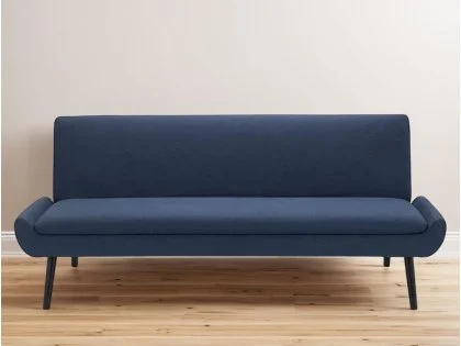 Julian Bowen Gaudi Blue Linen Sofa Bed Julian Bowen Gaudi Blue Linen Sofa Bed