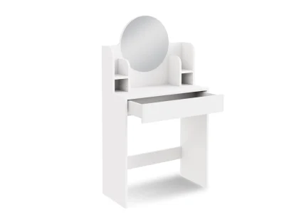 GFW Idis White 1 Drawer Dressing Table