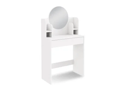 GFW Idis White 1 Drawer Dressing Table GFW Idis White 1 Drawer Dressing Table
