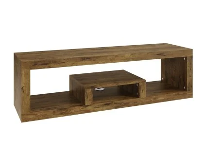 GFW Jakarta Mango Wood Effect Low TV Unit