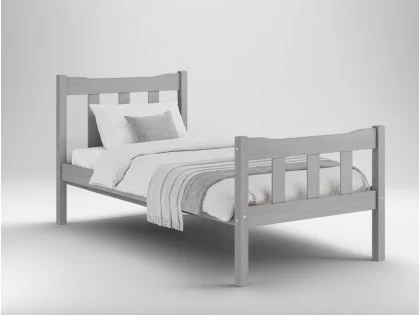 LPD Havana 3ft Single Grey Wooden Bed Frame