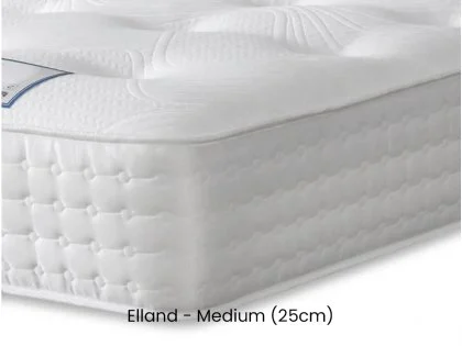 Flexisleep Elland and Air-Lite Dual Tension Pocket 1000 Electric Adjustable 5ft King Size Bed (2 x 2ft6)