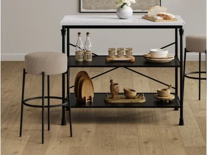 LPD Anais Buff Boucle Fabric Bar Stool LPD Anais Buff Boucle Fabric Bar Stool