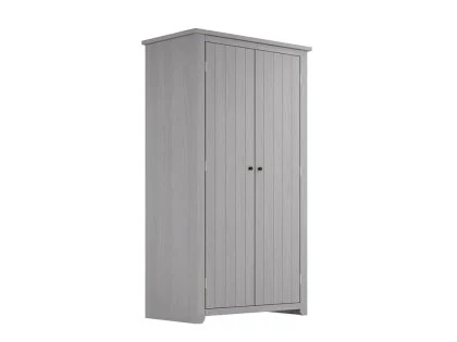 LPD Havana Grey 2 Door Double Wardrobe