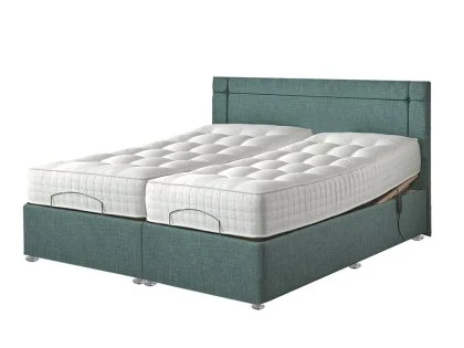 Flexisleep Meadow Natural Pocket 1500 Electric Adjustable 5ft King Size Bed (2 x 2ft6)