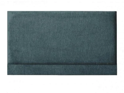 Clearance - Flexisleep 3ft Single Electric Adjustable Divan Base 8inch base with 6 inch legs in Linosa Midnight With Portland Strutted Headboard