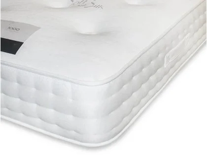 Clearance - Willow & Eve Luxury Cloud Pocket 1000 Electric Adjustable 3ft Single Bed with Massage Unit in Venice Cream Fabric