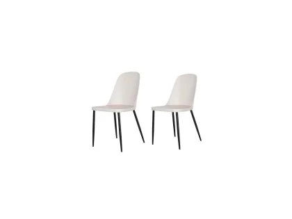 Core Aspen Duo Chair Set of 2 Calico Plastic Seats