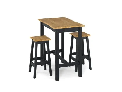 Core Corona Black Large Rectangular Dining Set
