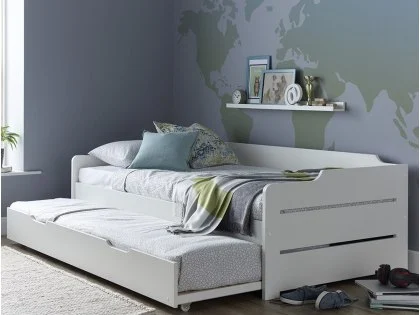 Bedmaster Copella 3ft Single White Guest Bed Frame
