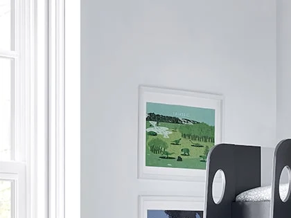 Bedmaster Oliver Grey & White Triple Bunk Bed Frame Bedmaster Oliver Grey & White Triple Bunk Bed Frame