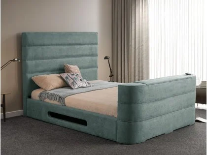 Sweet Dreams Georgia Fabric TV Bed Frame Sweet Dreams Georgia Fabric TV Bed Frame