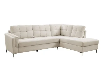 TGC Corey Beige Fabric Right hand Corner Sofa TGC Corey Beige Fabric Right hand Corner Sofa