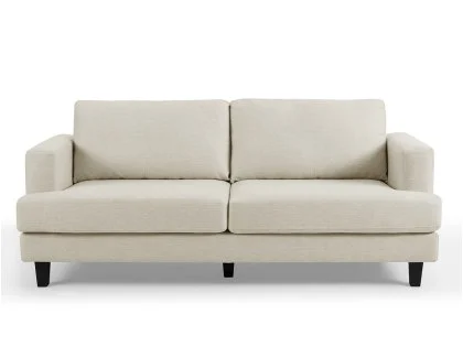 TGC Donnie Beige Fabric 3 Seater Sofa TGC Donnie Beige Fabric 3 Seater Sofa