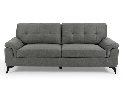 TGC Doran Grey Fabric 3 Seater Sofa TGC Doran Grey Fabric 3 Seater Sofa