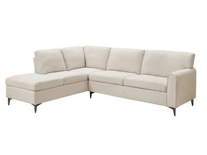 TGC Elise Beige Boucle Fabric Left Hand Corner Sofa TGC Elise Beige Boucle Fabric Left Hand Corner Sofa