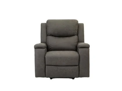 TGC James Grey Faux leather Recliner Chair TGC James Grey Faux leather Recliner Chair