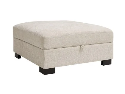 TGC Tracey Beige Chenille Fabric Storage Footstool TGC Tracey Beige Chenille Fabric Storage Footstool
