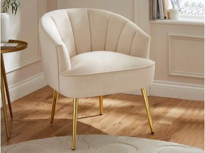 GFW Pettine Natural Fabric Accent Chair GFW Pettine Natural Fabric Accent Chair