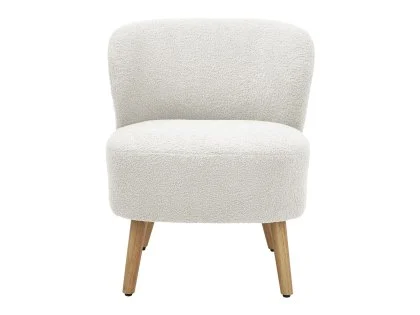 GFW Evie Boucle Cream Fabric Accent Chair GFW Evie Boucle Cream Fabric Accent Chair