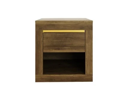 GFW Astley Knotty Oak Lamp Table GFW Astley Knotty Oak Lamp Table