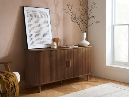 Birlea Axel Walnut 2 Door Sideboard Birlea Axel Walnut 2 Door Sideboard