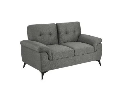 TGC Doran Grey Fabric 2 Seater Sofa TGC Doran Grey Fabric 2 Seater Sofa