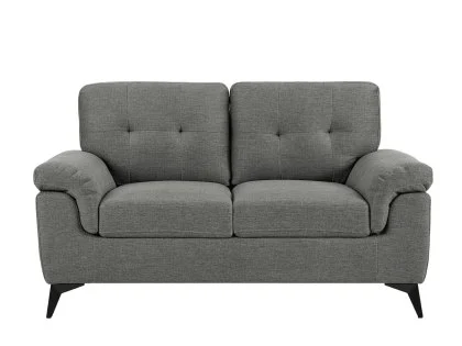 TGC Doran Grey Fabric 2 Seater Sofa TGC Doran Grey Fabric 2 Seater Sofa