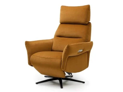 Kyoto Austin Ochre Velvet Fabric Power Recliner Chair Kyoto Austin Ochre Velvet Fabric Power Recliner Chair