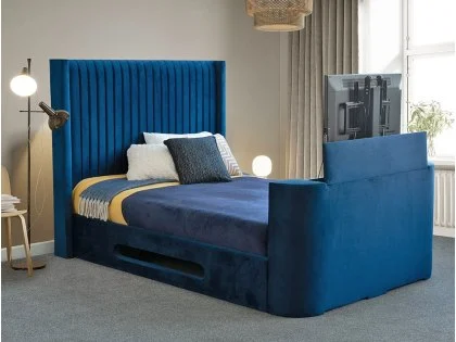 Sweet Dreams Felix Fabric TV Bed Frame Sweet Dreams Felix Fabric TV Bed Frame