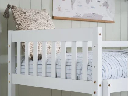 Birlea Benji White Wooden Bunk Bed Frame Birlea Benji White Wooden Bunk Bed Frame