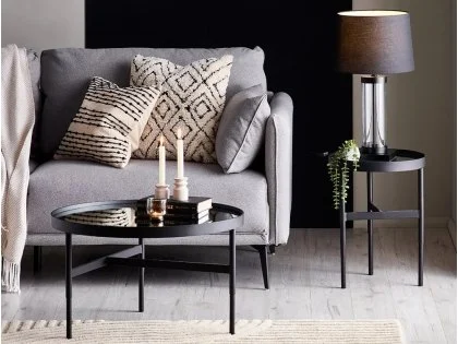 Clearance - Julian Bowen Franki Mirrored Glass Coffee Table Clearance - Julian Bowen Franki Mirrored Glass Coffee Table