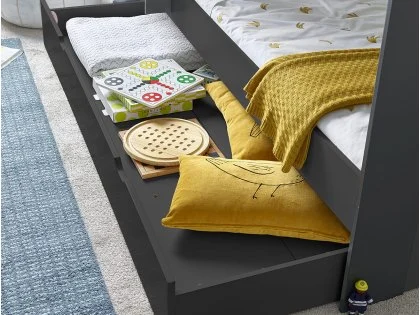 Bedmaster Oliver Grey Trundle Under Bed Drawer Bedmaster Oliver Grey Trundle Under Bed Drawer