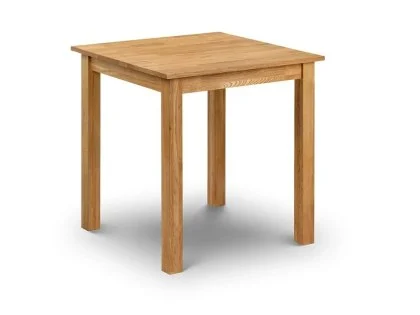 Clearance - Julian Bowen Coxmoor 75cm Oak Dining Table Clearance - Julian Bowen Coxmoor 75cm Oak Dining Table