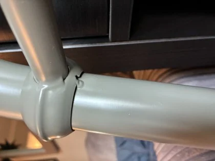 Clearance - Time Living Miami 4ft Small Double Pebble Metal Bed Frame Clearance - Time Living Miami 4ft Small Double Pebble Metal Bed Frame