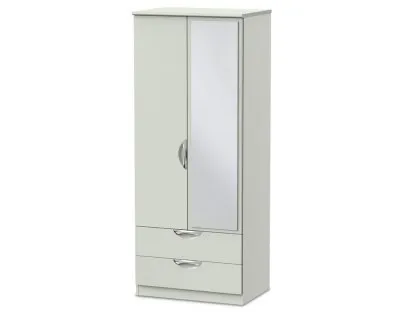 ASC Corsica 2 Door 2 Drawer Mirrored Double Wardrobe (Assembled) ASC Corsica 2 Door 2 Drawer Mirrored Double Wardrobe (Assembled)