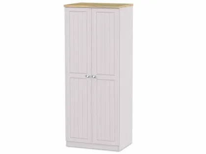 Welcome Vienna 2 Door Double Wardrobe (Assembled) Welcome Vienna 2 Door Double Wardrobe (Assembled)