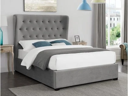 ASC Belmont Grey Fabric Ottoman Bed Frame ASC Belmont Grey Fabric Ottoman Bed Frame