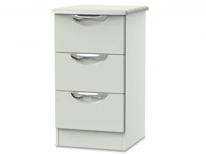 ASC Corsica 3 Drawer Bedside Table (Assembled) ASC Corsica 3 Drawer Bedside Table (Assembled)