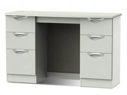 ASC Corsica Double Pedestal Dressing Table (Assembled) ASC Corsica Double Pedestal Dressing Table (Assembled)