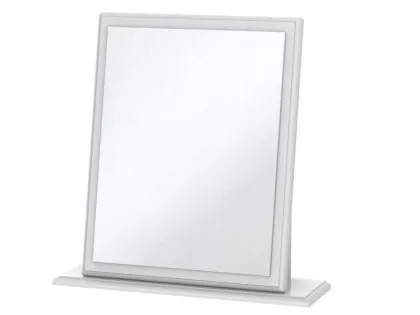 Welcome Balmoral White High Gloss Dressing Small Table Mirror Welcome Balmoral White High Gloss Dressing Small Table Mirror