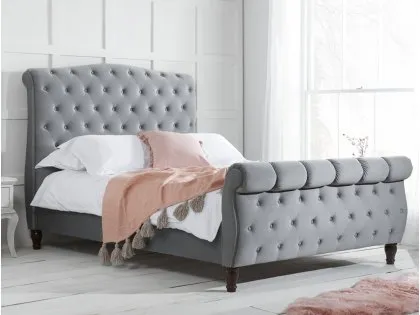 Birlea Colorado Grey Fabric Bed Frame Birlea Colorado Grey Fabric Bed Frame
