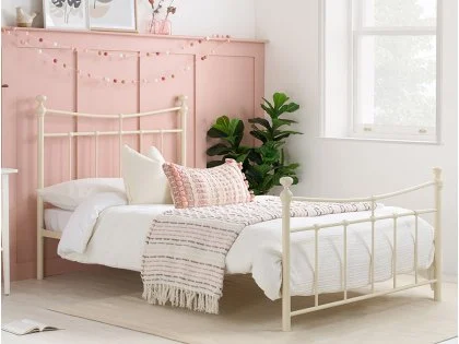 Birlea Emily Cream Metal Bed Frame Birlea Emily Cream Metal Bed Frame