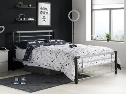 Birlea Faro Black Metal Bed Frame Birlea Faro Black Metal Bed Frame