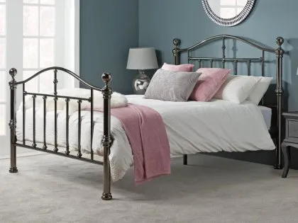 Birlea Victoria Black Nickel Metal Bed Frame Birlea Victoria Black Nickel Metal Bed Frame