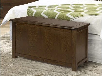 Core Boston Dark Antique Pine Wooden Blanket Box Core Boston Dark Antique Pine Wooden Blanket Box