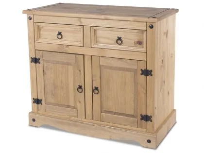 Core Corona Pine 2 Door 2 Drawer Wooden Sideboard Core Corona Pine 2 Door 2 Drawer Wooden Sideboard